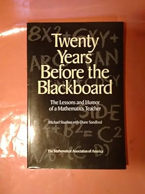 Seller image for Twenty Years Before the Blackboard for sale by Imaginal Books