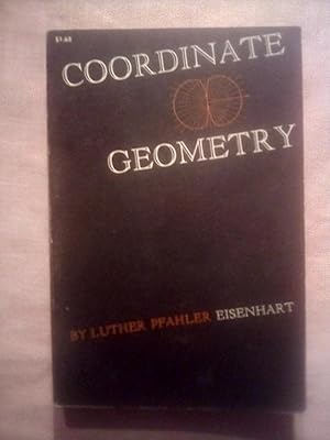 Immagine del venditore per Coordinate Geometry venduto da Imaginal Books