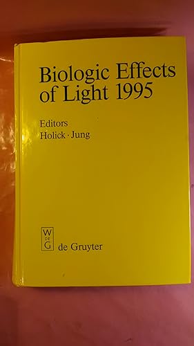 Seller image for Biologic Effects of Light 1995 for sale by Imaginal Books