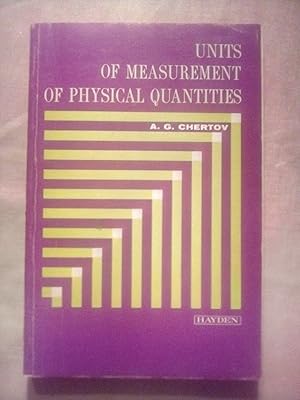 Seller image for Units of Measurements of Physical Quantities for sale by Imaginal Books