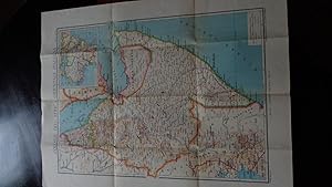 Carte. Colonie Dell Africa Oriental italiana. Eritrea-somalia-etiopia-francese e Britanica