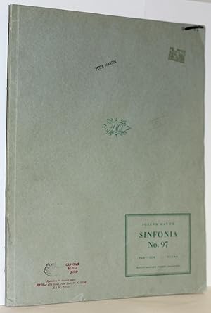 Sinfonia Nr. 97. Herausgegen von H.C. Robbins Landon, Partitur