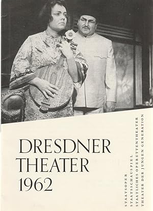 Seller image for Programmheft DRESDNER THEATER Spielzeitheft 1. Halbjahr for sale by Programmhefte24 Schauspiel und Musiktheater der letzten 150 Jahre