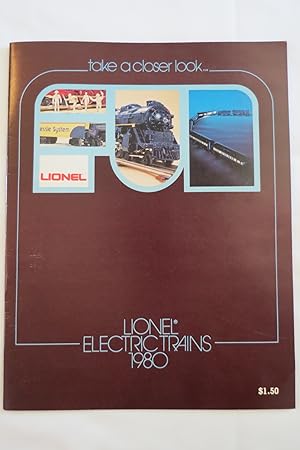 LIONEL ELECTRIC TRAINS CATALOG 1980