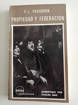 Imagen del vendedor de Propiedad y federacin a la venta por Perolibros S.L.