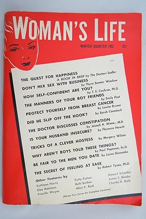 Image du vendeur pour WOMAN'S LIFE, WINTER QUARTER 1952 mis en vente par Sage Rare & Collectible Books, IOBA