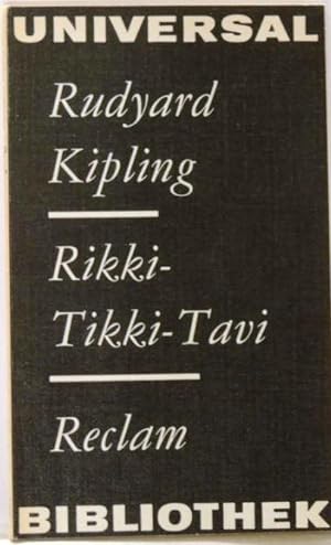 Bild des Verkufers fr Rikki-Tikki-Tavi Erzhlungen aus dem Dschungelbuch zum Verkauf von Peter-Sodann-Bibliothek eG