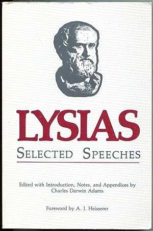 Selected Speeches. XII, XVI, XIX, XXII, XXIV, XXV, XXXII, XXXIV [= Oklahoma Series in Classical C...