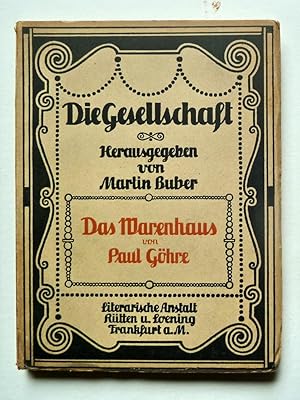 Das Warenhaus. Frankfurt /M., Rütten und Loening, 1907.