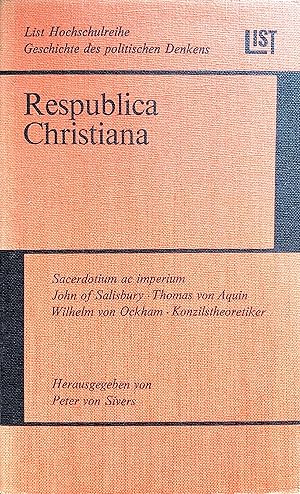 Respublica Christiana - Politisches Denken des orthodoxen Christentums im Mittealter - Sacerdotiu...