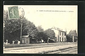 Ansichtskarte Saint Hilaire de Chaléons, La Gare