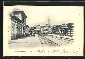Ansichtskarte Pontchateau, La Gare