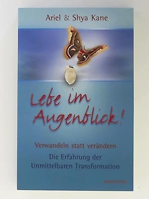 Seller image for Lebe im Augenblick! Verwandeln statt verndern - Die Erfahrung der Unmittelbaren Transformation for sale by Leserstrahl  (Preise inkl. MwSt.)