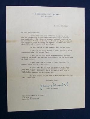 Seller image for Original typed letter signed. for sale by Centerbridge Books