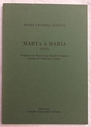 Imagen del vendedor de Marta & Mara. a la venta por Aaromadelibros