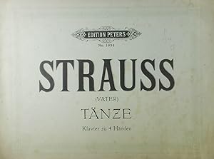 Immagine del venditore per Beliebte Tanze, fur Pianoforte zu vier Handen (Dances for Piano Duet) venduto da Austin Sherlaw-Johnson, Secondhand Music
