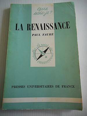 Image du vendeur pour La Renaissance mis en vente par Frederic Delbos