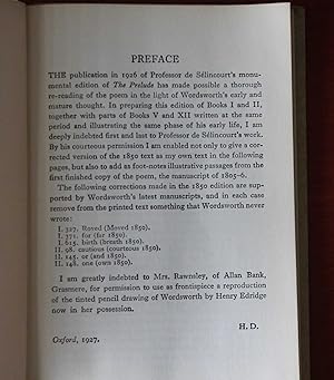 The Prelude, Books I, II, and parts of V and XII