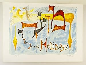 Seller image for THE JEWISH HOLIDAYS for sale by Phillip J. Pirages Rare Books (ABAA)