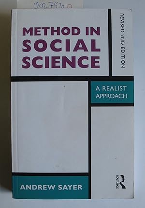 Bild des Verkufers fr Method in Social Science: A Realist Approach | Revised 2nd Edition zum Verkauf von The People's Co-op Bookstore