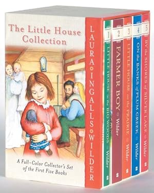 Image du vendeur pour Little House Collection : A Full-Color Collector's Set of the First Five Books: Little House in the Big Woods, Farmer Boy, Little House on the Prairie, On the Banks of Plum Creek, By the Shores of Silver Lake mis en vente par GreatBookPricesUK