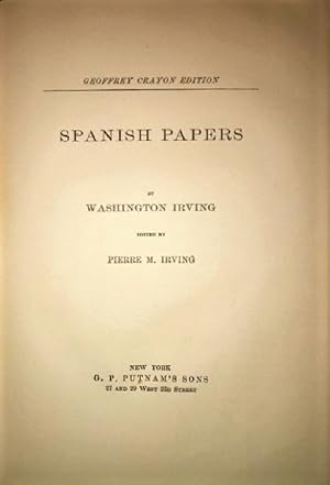 Seller image for Spanish Papers (Geoffrey Crayon Edition) for sale by Alplaus Books