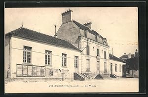 Carte postale Villecresnes, La Mairie