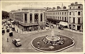 Image du vendeur pour Ansichtskarte / Postkarte Cheltenham South West England, The Roundabout, High Street mis en vente par akpool GmbH