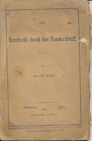 Bild des Verkufers fr Kunstreise durch das Frankenland. zum Verkauf von Fundus-Online GbR Borkert Schwarz Zerfa