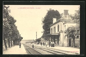 Ansichtskarte Jonchery-sur-Vesle, La Gare, der Bahnhof