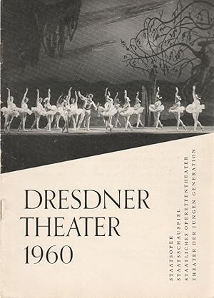 Seller image for Programmheft DRESDNER THEATER Spielzeitheft 2. Halbjahr 1960 for sale by Programmhefte24 Schauspiel und Musiktheater der letzten 150 Jahre