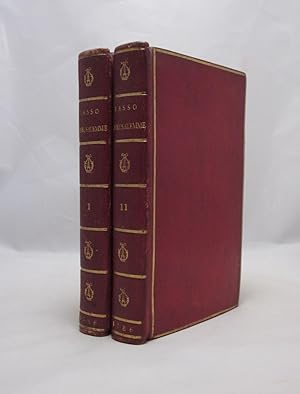 Imagen del vendedor de Gerusalemme Liberata of Tasso: with explanatory notes [.] To which is prefixed, a Compendious Analysis of Italian Metre a la venta por Open Boat Booksellers