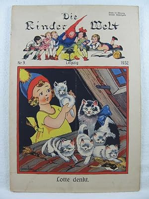 Imagen del vendedor de Die Kinderwelt. Jahrgang 1932, Heft Nr. 9. a la venta por Wolfgang Kohlweyer