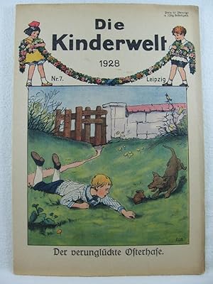 Imagen del vendedor de Die Kinderwelt. Jahrgang 1928, Heft Nr. 7. a la venta por Wolfgang Kohlweyer