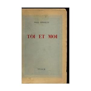Seller image for toi et moi 2020-1589 Stock 1941 bE 1 for sale by Des livres et nous