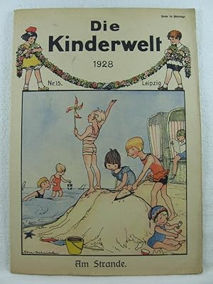 Imagen del vendedor de Die Kinderwelt. Jahrgang 1928, Heft Nr. 15. a la venta por Wolfgang Kohlweyer