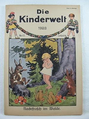 Imagen del vendedor de Die Kinderwelt. Jahrgang 1928, Heft Nr. 17. a la venta por Wolfgang Kohlweyer