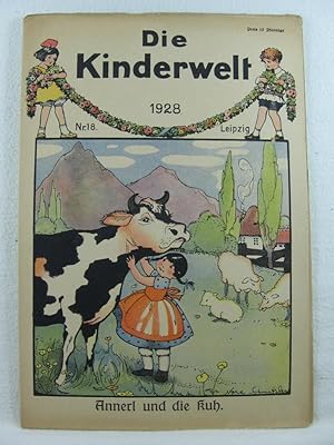 Imagen del vendedor de Die Kinderwelt. Jahrgang 1928, Heft Nr. 18. a la venta por Wolfgang Kohlweyer