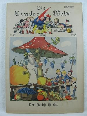 Imagen del vendedor de Die Kinderwelt. Jahrgang 1932, Heft Nr. 21. a la venta por Wolfgang Kohlweyer