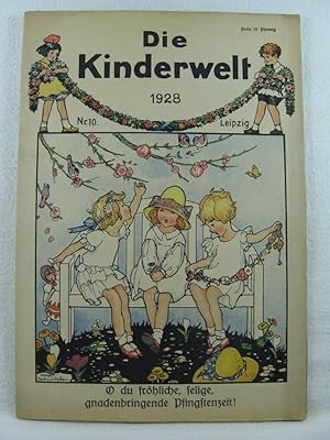Imagen del vendedor de Die Kinderwelt. Jahrgang 1928, Heft Nr. 10. a la venta por Wolfgang Kohlweyer