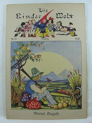 Imagen del vendedor de Die Kinderwelt. Jahrgang 1932, Heft Nr. 17. a la venta por Wolfgang Kohlweyer