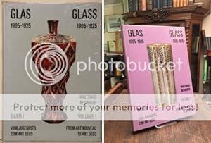 Glas 1905-1925 Glass 1905-1925 Vom Jugendstil Zum Art Deco From Art Nouveau to Art Deco Band I & ...