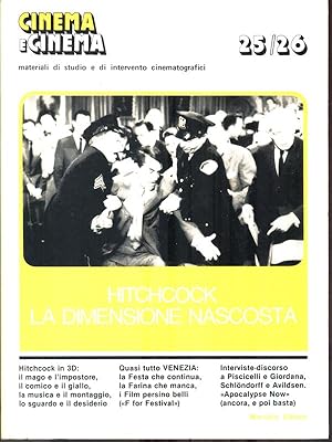 Cinema e cinema n. 25/26 - Hitchcock, la dimensione nascosta