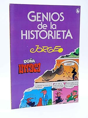 GENIOS DE LA HISTORIETA 4. DOÑA URRACA (Jorge) Bruguera, 1985. OFRT