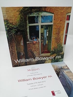 Seller image for William Bowyer RA. for sale by ROBIN SUMMERS BOOKS LTD
