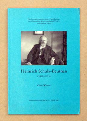 Seller image for Heinrich Schulz-Beuthen (1838 - 1915). Eine biographische Skizze [.]. for sale by antiquariat peter petrej - Bibliopolium AG