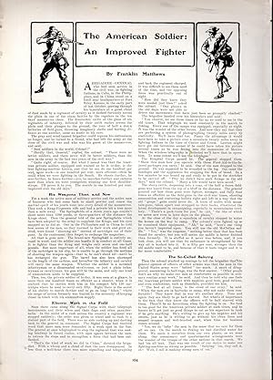 Bild des Verkufers fr PRINT: "The American Soldier: An Improved Fighter".essay from Harper's Weekly, May 30, 1903 zum Verkauf von Dorley House Books, Inc.