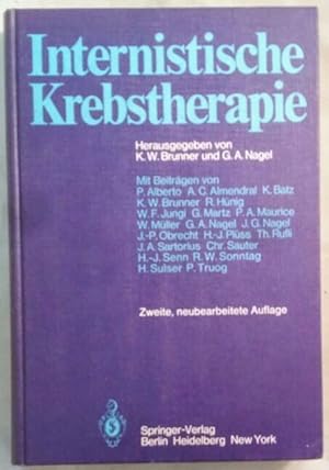 Immagine del venditore per Internistische Krebstherapie. venduto da KULTur-Antiquariat