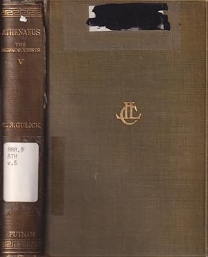 Seller image for Athenaeus: the Deipnosophists, Volume V, Books 11-12 (Loeb Classical Library No. 274) for sale by Jonathan Grobe Books