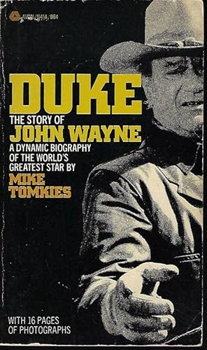 Bild des Verkufers fr DUKE The Story of John Wayne zum Verkauf von Books from the Crypt